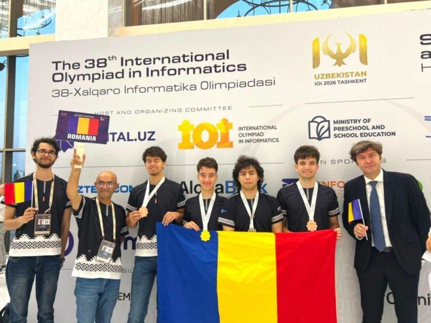 Elevii români, performanță istorică la Olimpiada Internațională de Informatică. România s-a clasat pe locul 2 mondial