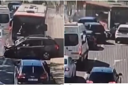 Șofer de autobuz, prins beat la volan după un accident cu 12 mașini. Explicația dată de bărbat