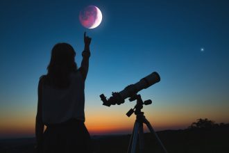 O nouă eclipsă va avea loc pe 28 august. Unde și cum poate fi văzută Luna aproape complet acoperită