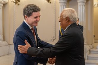 Nicuşor Dan l-a primit pe preşedintele Consiliului European la Palatul Cotroceni. „Ne dorim un buget al Uniunii Europene ambițios”