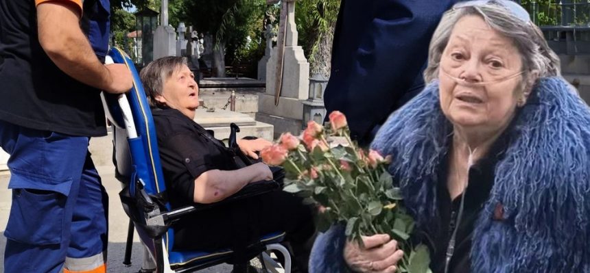 Șoc și lacrimi la înmormântare: sora Ancăi Pandrea, adusă cu ambulanța în scaun cu rotile, a făcut totul ca să-i fie alături Sora Ancăi Pandrea, adusă cu ambulanța și în scaun cu rotile la înmormântarea actriței. A făcut tot posibilul să-i fie alături