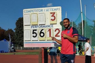 Sulițașul Octavian Tucaliuc a stabilit un record național la Jocurile Parasport