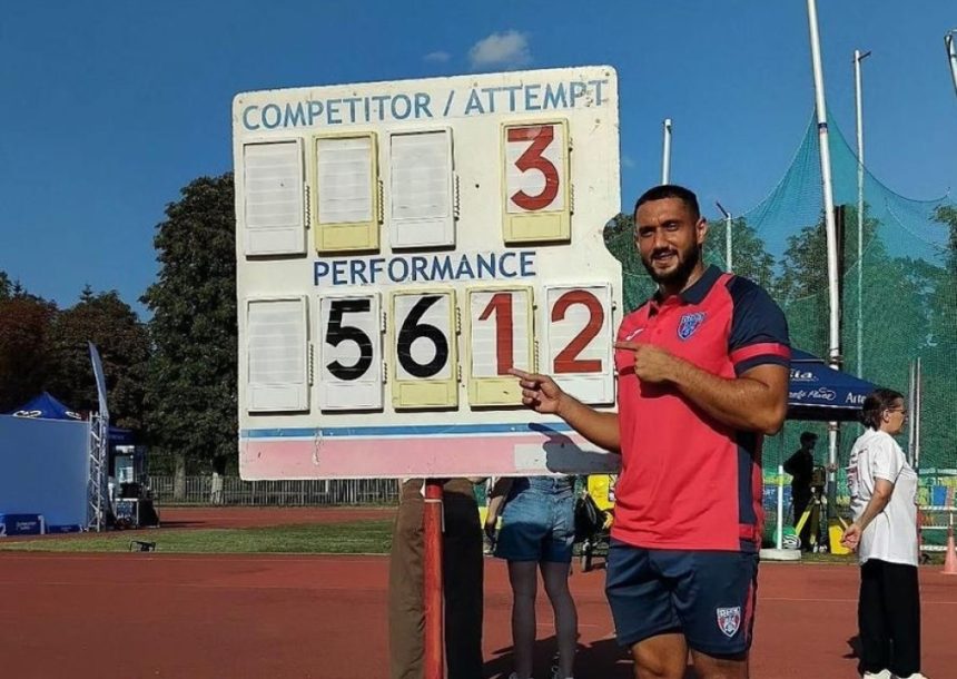 Octavian Tucaliuc doboară recordul național la suliță la Jocurile Parasport Sulițașul Octavian Tucaliuc a stabilit un record național la Jocurile Parasport