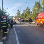 Accident cu mai multe victime pe DN 6, în Orșova. Două persoane au fost găsite inconștiente