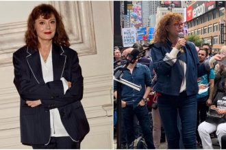 Actrița Susan Sarandon, reținută la New York în timpul unui protest împotriva lui Netanyahu