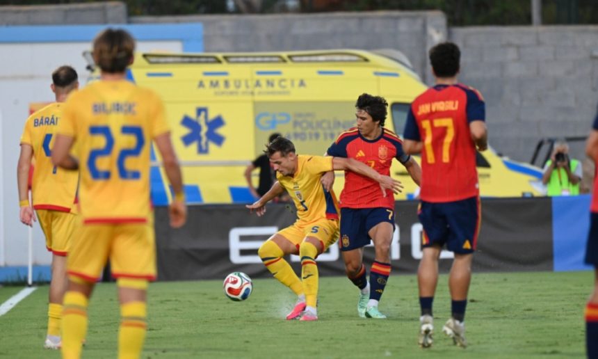 Selecționerul Spaniei îi desființează pe România U21 după umilința 1-7: mesaj tăios pentru cei care n-au văzut meciul Cum a fost numită România U21 de selecționerul Spaniei, după umilința cu 1-7: ”Pentru oricine care nu a văzut meciul”