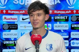 Primul gol în SuperLiga la doar 17 ani! Răzvan Mărincean: „Nu am cuvinte”